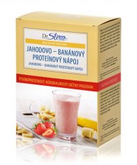 Dr.Slim Proteínový nápoj jahoda a banán