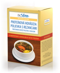 Dr.Slim Proteínová hovädzia polievka s rezancami